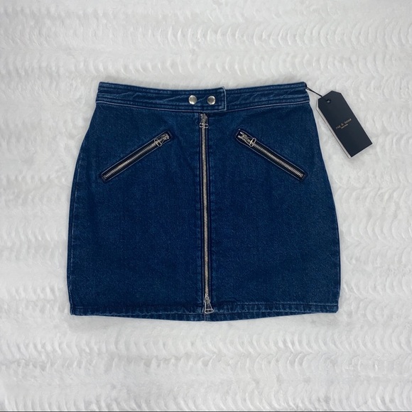 Rag & Bone Denim Mini Skirt NWT Size 27 - Picture 11 of 11